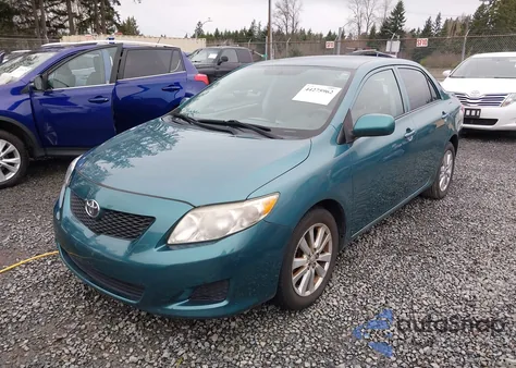 2010 Toyota Corolla Le from USA, damaged, VIN 2T1BU4EE0AC437934